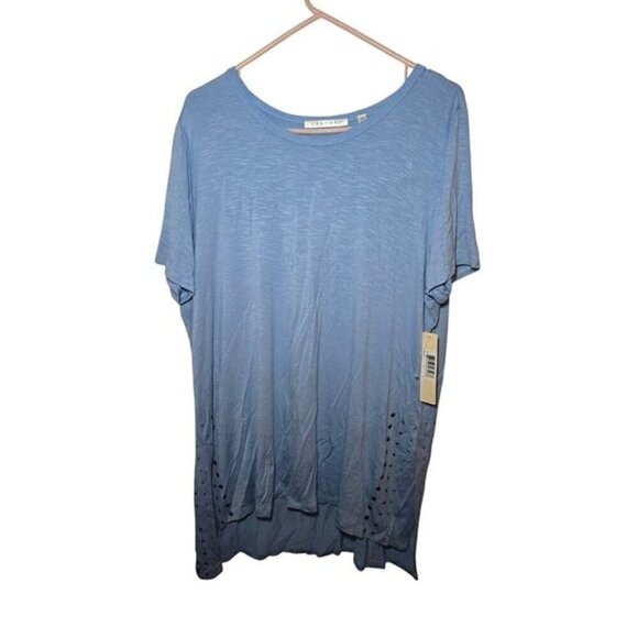 Cyrus Tops - Cyrus Light Blue Women's Blouse Size XL NWT